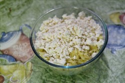 Хичины с творожным сыром картофелем зеленью - шаг 6