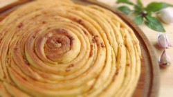 Хлеб с чесноком в духовке