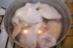 название картинки Холодец из курицы и свиных ножек