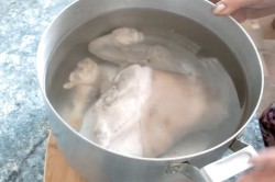 Холодец из свиной рульки и курицы