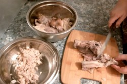 Холодец из свиной рульки и курицы