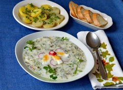 Холодник из щавеля на кефире - шаг 10