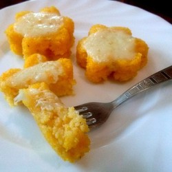 Итальянская кукурузная полента с сыром