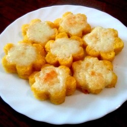 Итальянская кукурузная полента с сыром