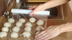 Хрустящие беляши с мясом на дрожжевом тесте