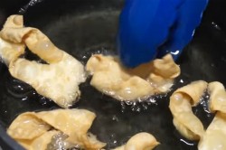 название картинки Хворост с коньяком жареный в подсолнечном масле