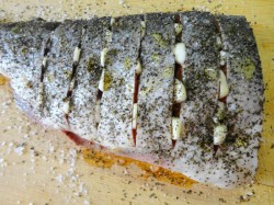 Хвост лосося по-азиатски