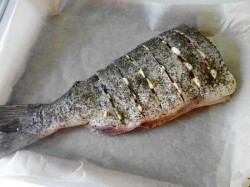 Хвост лосося по-азиатски