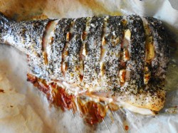 Хвост лосося по-азиатски