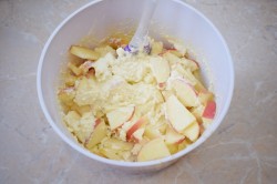 Яблочная запеканка