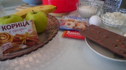 Яблочно-банановые оладьи - шаг 1