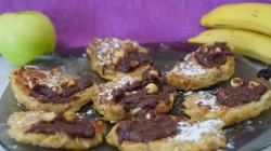 Яблочно-банановые оладьи - шаг 9