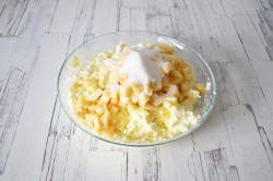 Сырники с яблоками