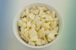 название картинки Яблочный пирог на сковороде быстро и вкусно