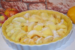 Яблочный тарт из яблок