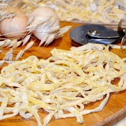 Яичная лапша домашняя