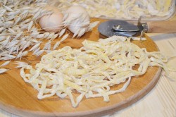 Яичная лапша домашняя