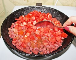 Яичница с кабачками - шаг 6