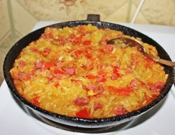 Яичница с кабачками - шаг 8