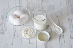 Яичные блинчики с курицей