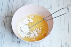 Яичные блинчики с курицей