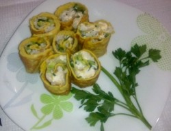 Яичные роллы по-корейски