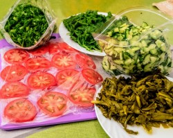 название картинки Заготовка и замораживание овощей с зеленью на зиму