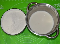 название картинки Закрытая пицца кальцоне с курицей и грибами