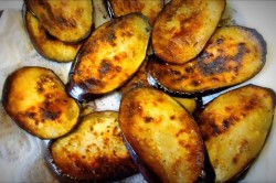 Закуска Павлиний хвост из баклажан быстро и просто