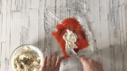 название картинки Закуска из красной рыбы и творожного сыра