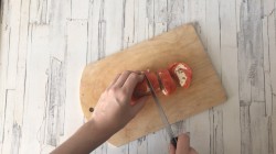 название картинки Закуска из красной рыбы и творожного сыра