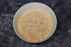 название картинки Новогодняя закуска Снеговик