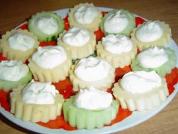 Морская закуска из семги