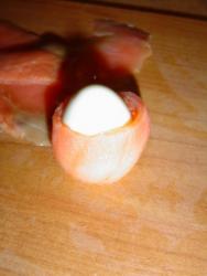 Морская закуска из семги