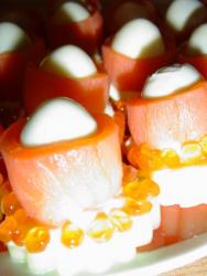 Морская закуска из семги