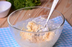 Салат в виде мандарина закусочный