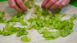 Закусочные рулеты с мясом курицы и рыбой