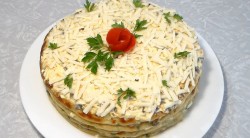 название картинки Закусочный торт из цукини