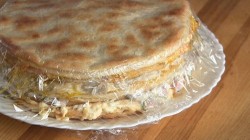 Закусочный торт Наполеон праздничный