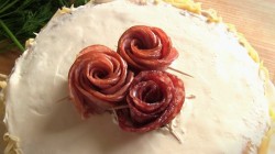 Закусочный торт Наполеон праздничный