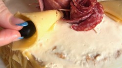 Закусочный торт Наполеон праздничный