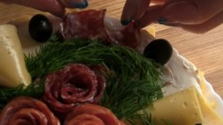 Закусочный торт Наполеон праздничный