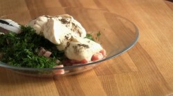 Закусочный торт Наполеон праздничный