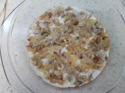 Заливная пицца-пирог с лавашом