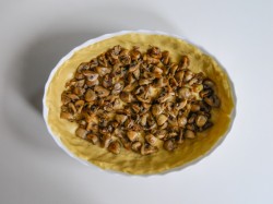 название картинки Заливной пирог с грибами