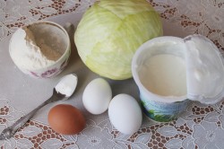 Заливной пирог с капустой в духовке