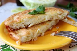 Заливной пирог с капустой в духовке