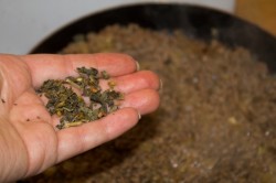 Заливной пирог с мясом на кефире