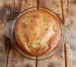 Заливной пирог с рыбой на кефире