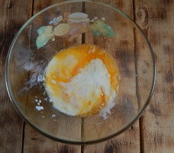 Заливной пирог с рыбой на кефире